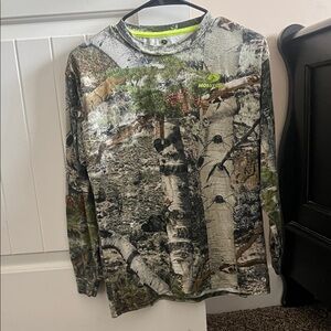 Mossy Oak Woodland Camo Long Sleeve Tee